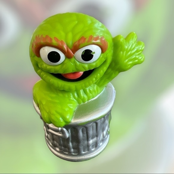 Sesame Street Hasbro Elmo Oscar Grover and Abby Cadabby small figures - Picture 3 of 12